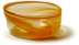 Schale, orange verschl.